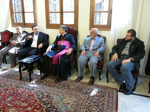 وفد من حزب الله جال على المرجعيات المسيحية في صيدا