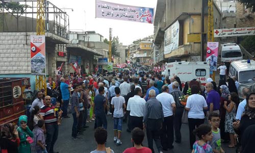 بلدية مشغرة تنظم سوقها الشعبي بمناسبة مئوية البلدية