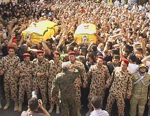 حزب الله يشيع ثلة من الشهداء في الجنوب والبقاع وبيروت
