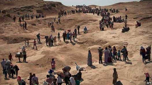 سوريا تستقبل أسراً عراقية هُجّرت من جبل سنجار