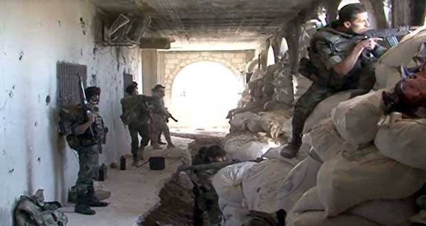 وحدات الجيش السوري تقضي على أعداد من الإرهابيين في حلب 