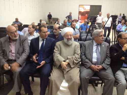 وقفة تضامنية مع الجيش في وجه الإرهاب
