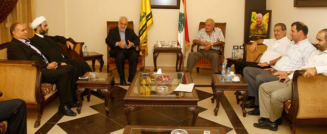 الحزب القومي السوري يزور الشيخ يزبك

