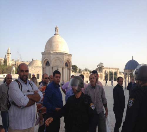 مواجهات في القدس دفاعاً عن الاقصى