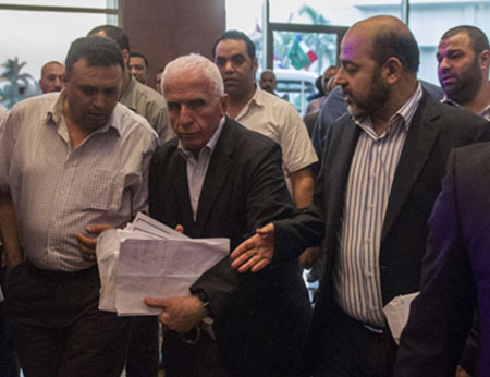 مفاوضات صعبة في القاهرة حول التهدئة 