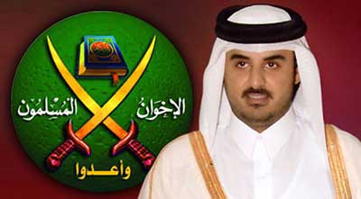 قيادات الاخوان المسلمين خارج قطر
