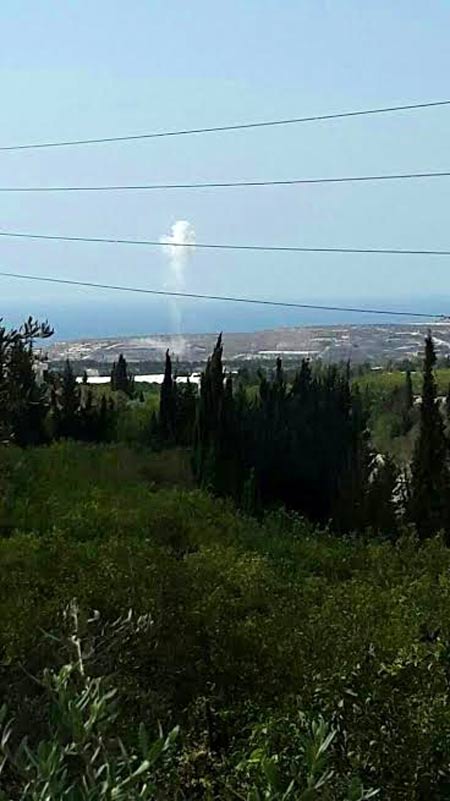 اعتداء صهيوني سافر في خراج بلدة عدلون الجنوبية
