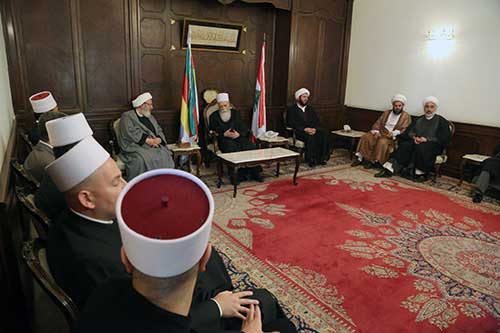 الشيخ يزبك: نناشد اللبنانيين الا يصغوا لمدبري الفتن