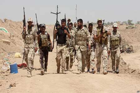&rsquo;الحشد الشعبي &rsquo; ينهي عملية القضاء على جيوب &rsquo;داعش&rsquo; بجرف الصخر