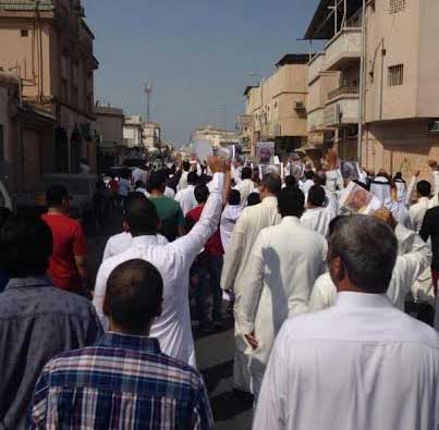 وقفات تضامينة مع الشيخ النمر داخل السعودية وخارجها