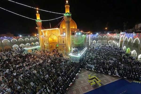 عيد الغدير الأغر يجمع الطوائف والأطياف المختلفة في العتبة العلوية الشريفة 