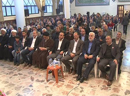 حزب الله يحي اسبوع الشهيد على حسن النمر في بعلبك 