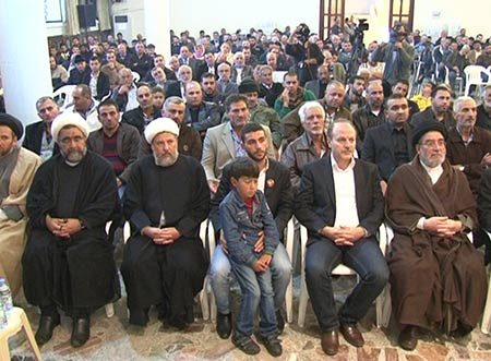 حزب الله يحي اسبوع الشهيد على حسن النمر في بعلبك 