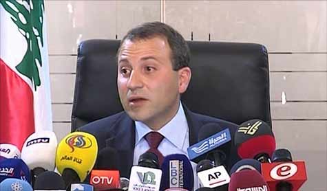 باسيل: نعمل على ان نكون في محور عالمي واحد ضد تنظيم &rsquo;داعش&rsquo;