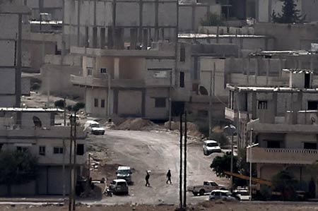 وحدات حماية الشعب الكردي تحرز تقدما شرقي كوباني 
