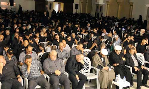 احياء الليلة الثالثة من عاشوراء في مختلف مناطق النبطية 