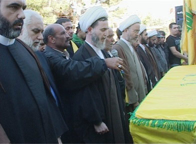 حزب الله يشيع الشهيد محمد عبد الكريم زين الدين في الهرمل