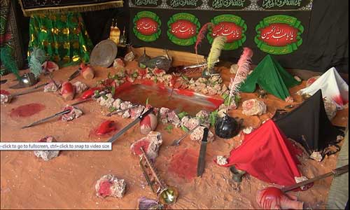  منطقة السيدة زينب (ع) تستعيد مظاهر احياء مراسم عاشوراء 