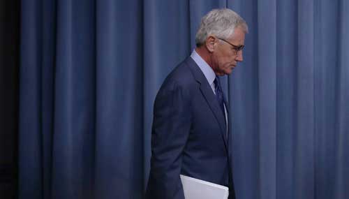 وزير الحرب الأميركي يستقيل بسبب خلافات حول استراتيجية محاربة &rsquo;داعش&rsquo;