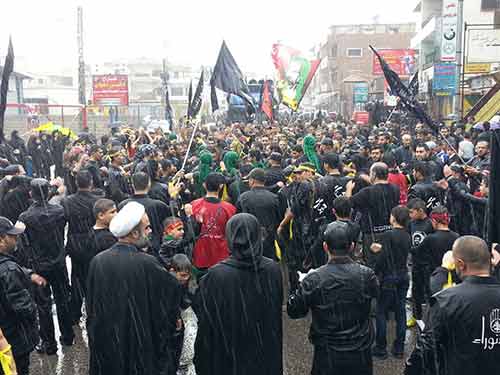 مسيرات حاشدة في صيدا وجوارها في ذكرى العاشر من محرم 