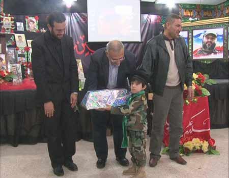 احياء اربعين الشهيد عمار مصطفى عساف في مدينة  بعلبك