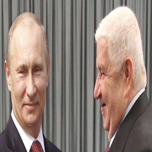 المعلم التقى بوتين ولافروف .. روسيا تؤيد &rsquo;تجميد القتال&rsquo; في حلب وترفض المؤتمرات على نمط جنيف