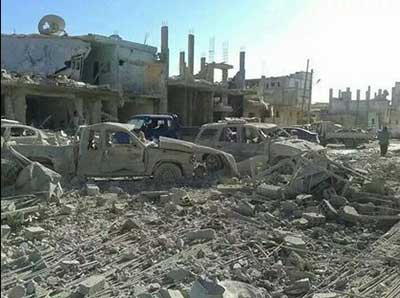 انتشار لـ&rsquo;داعش&rsquo; على الجانب التركي من الحدود مع عين عرب 