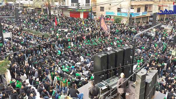 الضاحية الجنوبية تلبي نداء الامام الحسين (ع) في يوم العاشر من محرم