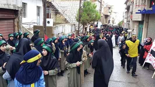 الضاحية الجنوبية تلبي نداء الامام الحسين (ع) في يوم العاشر من محرم