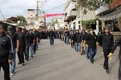 لبنان واصل احياء المراسم العاشورائية 