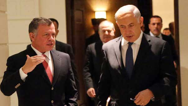 كيري يعلن من عمان التوافق على خطوات لتخفيف التوتر بين &rsquo;اسرائيل&rsquo; والفلسطينيين 


