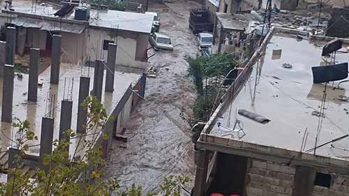 عاصفة جديدة في سماء لبنان لليوم الثاني على التوالي: أمطار غزيرة وطرقات مقطوعة