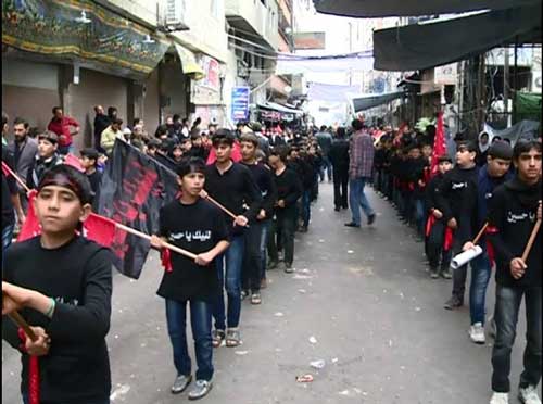 مقام السيدة زينب (ع) يغص بالمعزين من مختلف أنحاء العالم