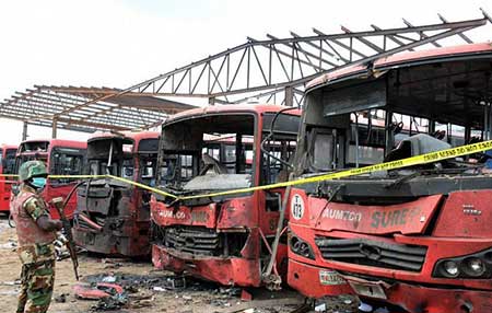 انفجاران ومقتل 20 شخصاً شمال شرق نيجيريا