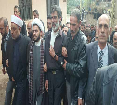 عرس وطني في لبنان لشهداء الجيش الستة في راس بعلبك