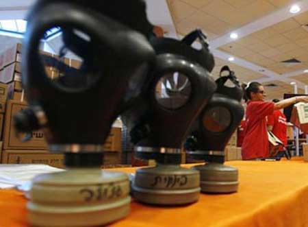 &rsquo;اسرائيل&rsquo; توقف إنتاج الأقنعة الواقية من الاسلحة الكيميائية