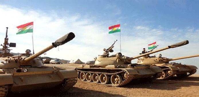 البيشمركة تستعيد السيطرة على الحدود العراقية - السورية غرب الموصل وتدخل قضاء سنجار بعد طرد عناصر &rsquo;داعش&rsquo;