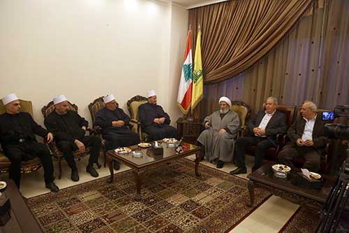 الشيخ يزبك التقى عدداً من المشايخ الدروز