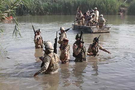 الجيش العراقي بمساندة الحشد الشعبي يطهر محور الحظيرة في صلاح الدين من وجود &rsquo;داعش&rsquo;