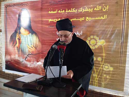  حزب الله يقيم مأدبة تكريمية على شرف الفعاليات المسيحية في الجنوب بأجواء ولادة النبي عيسى(ع)