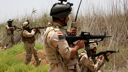 الجيش العراقي يحرر منطقة الجبهة غرب الرمادي من تنظيم &rsquo;داعش&rsquo; الارهابي