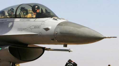 تحطم &rsquo;أف ـ 16&rsquo; أميركية ومقتل قائدها