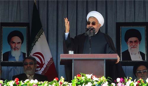 اختتام مناورات محمد رسول الله (ص)بعرض عسكري يظهر قوة واقتدار ايران