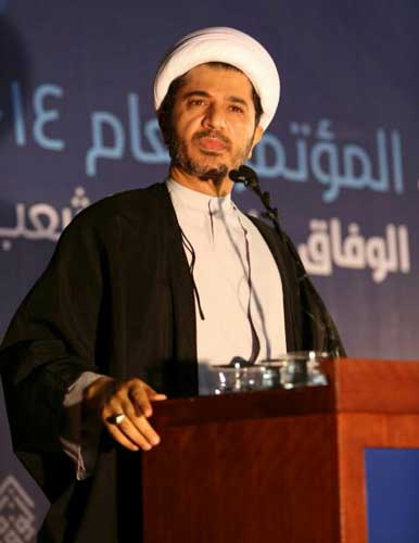 &rsquo;الوفاق&rsquo; تعقد مؤتمرها العام .. والشيخ علي سلمان : لحوار سياسي جاد وتفعيل وثيقة المنامة