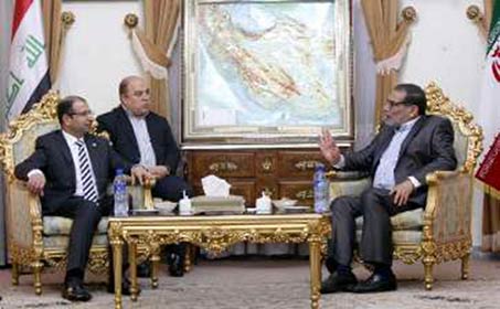 شمخاني للجبوري: نهج المرجعية وتشكيل القوات الشعبية كفيلان بدحر الارهابيين