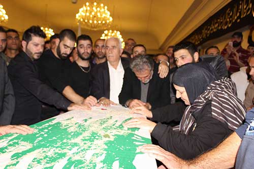كفررمان شيّعت شهيد الجيش اللبناني محمود علي نور الدين
