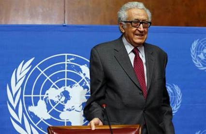 الابراهيمي في مؤتمره الصحافي الوفد السوري يقدم ورقة مقترحات والمعارضة ترفضها!