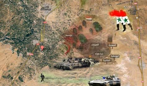 عملية خاطفة للجيش السوري قرب الحدود مع لبنان