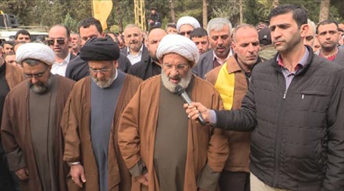   حزب الله يشيع الشهيدين حيدر ترحيني ومهدي النمر