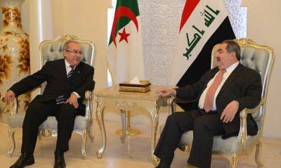 وزير الخارجية الجزائري يزور العراق ويلتقي المالكي